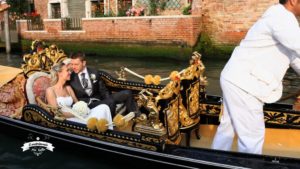 Il matrimonio più bello a Venezia in gondola su Sky e Mediaset