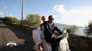 Il matrimonio più belloin vespa su Sky e Mediaset